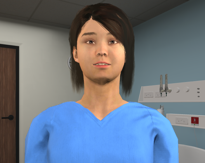 Ambika x Private hospital room