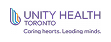 Black Unity Health logo on white background