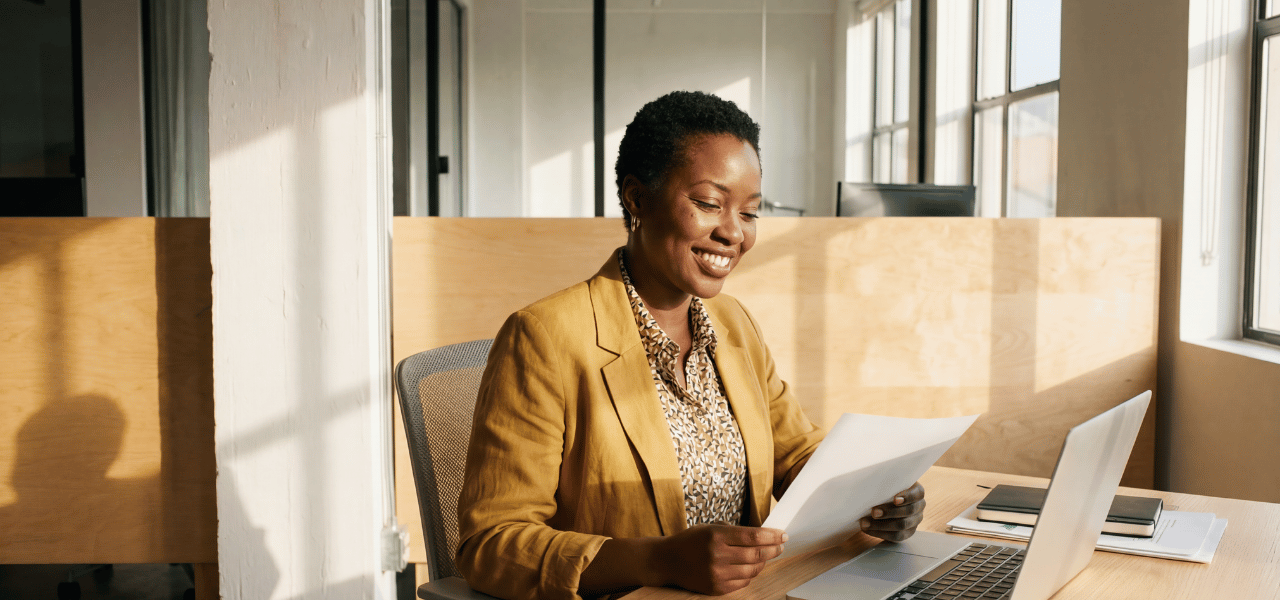 Black female HR manager