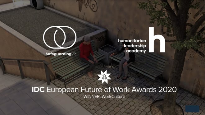 Safeguarding VR wins European Future of Work Awards