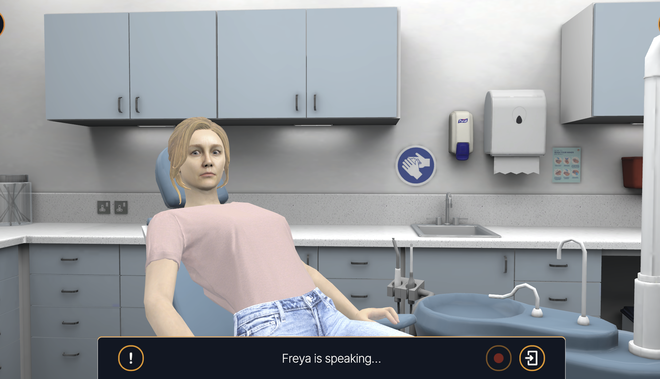 Dental-Enviornment with Avatar
