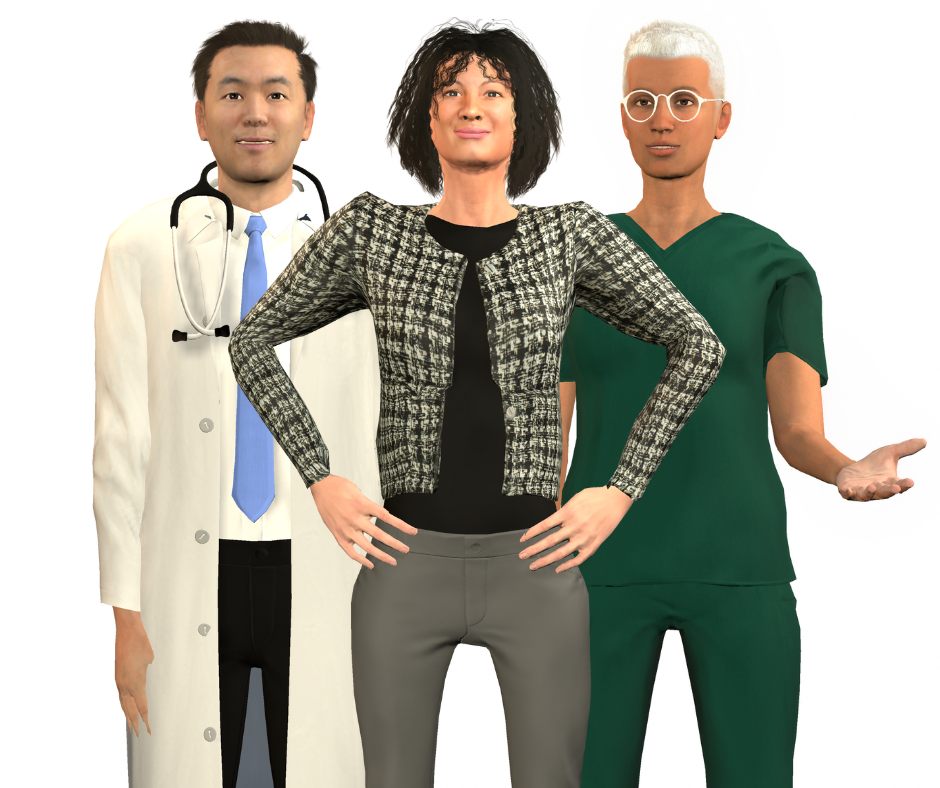 Group - Dr Huan, Dani, Olivia