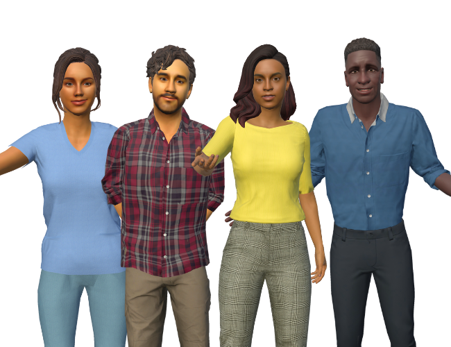 Leon, Liliana, Mauro, Zoha