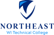 Navy blue Notheast Technical College logo