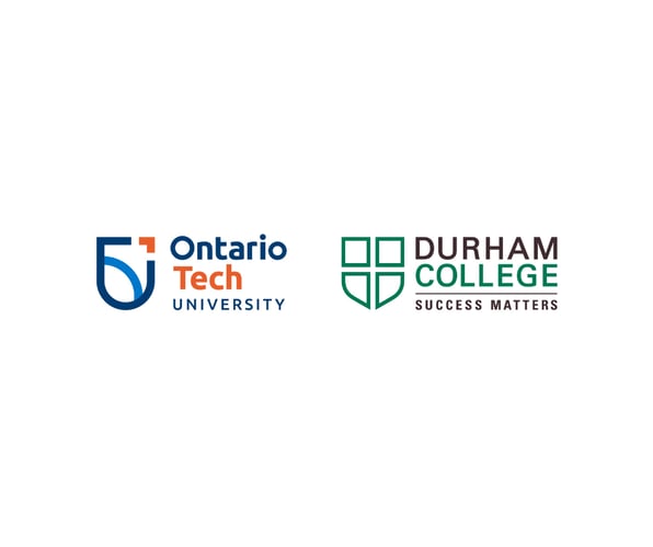 Ontario Tech & Durham College's logos