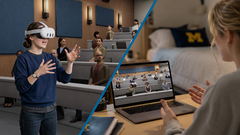 Ovation VR and Desktop