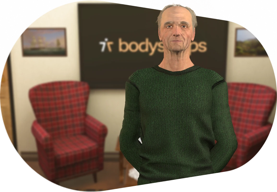 Communicating in a Person-Centred Way_ Acting with empathy _ Geoffrey _ Elderly room