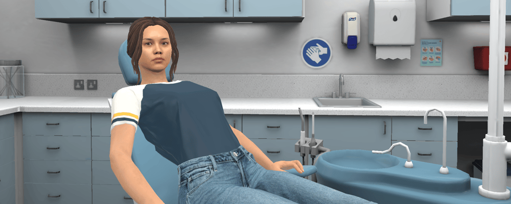 dental environment with avatar